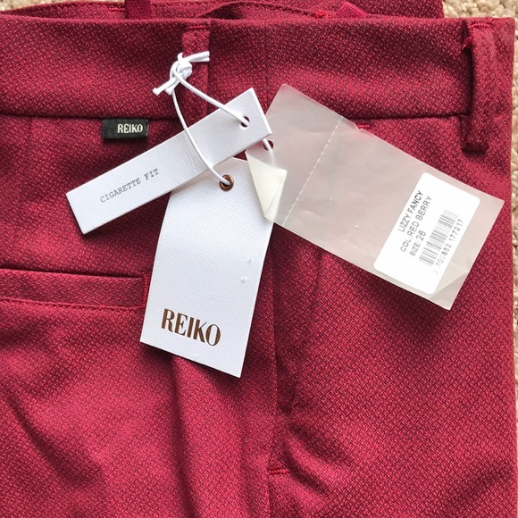 Cigarette Fit REIKO pants - Picture 2 of 5